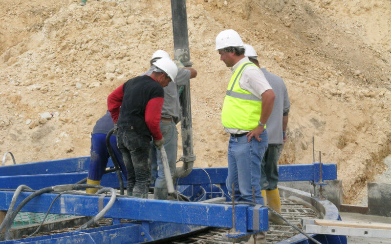 coulage fondation éolienne Plélan